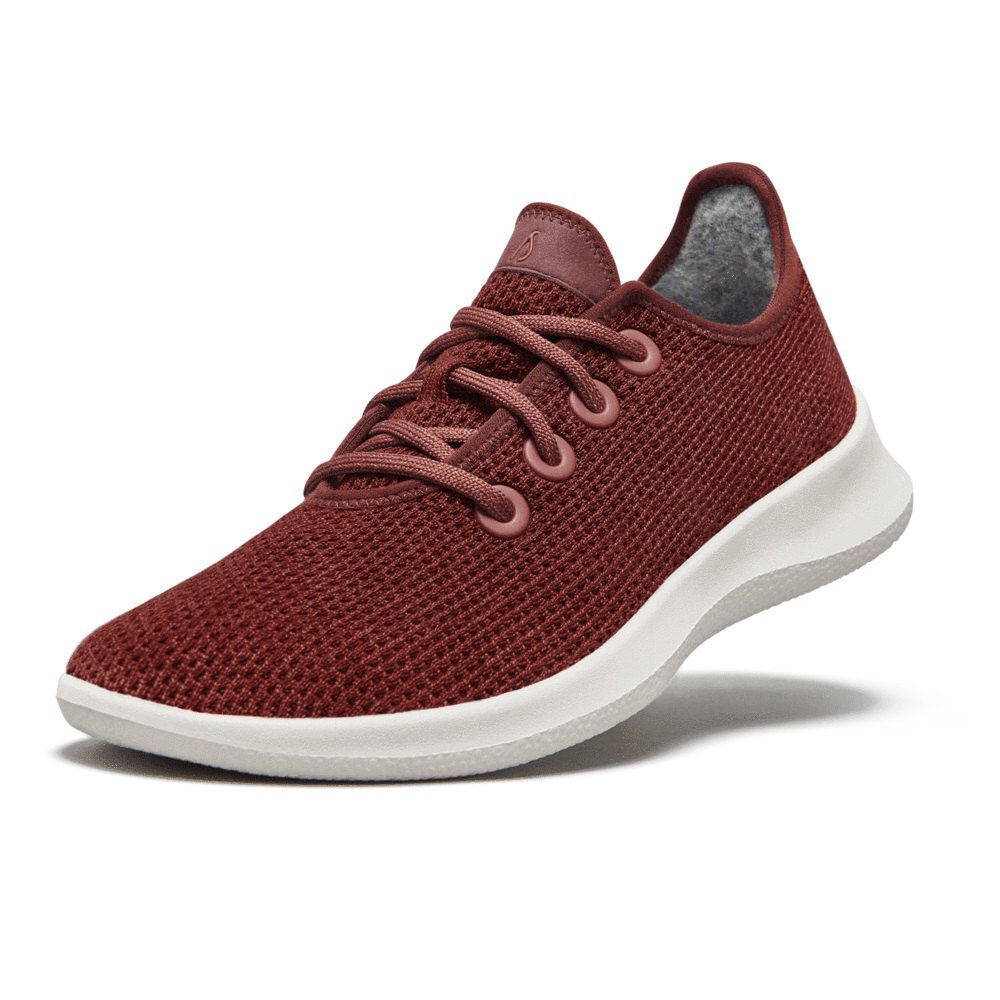 Allbirds Men's Sneakers Red - Tree Runners - 70582QEUF